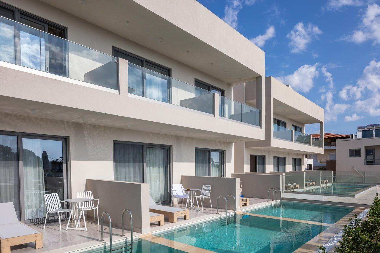 Nima Boutique Hotel (Adults Only) Paralia Kourna Exterior photo