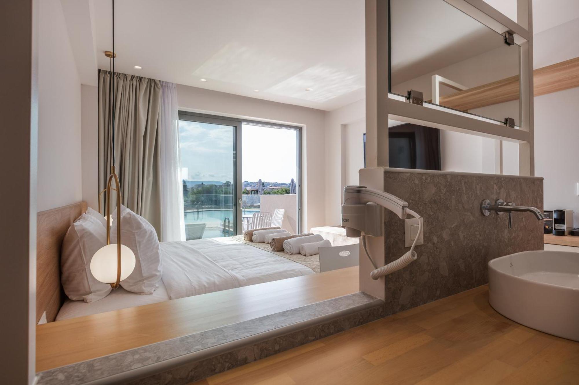 Nima Boutique Hotel (Adults Only) Paralia Kourna Exterior photo